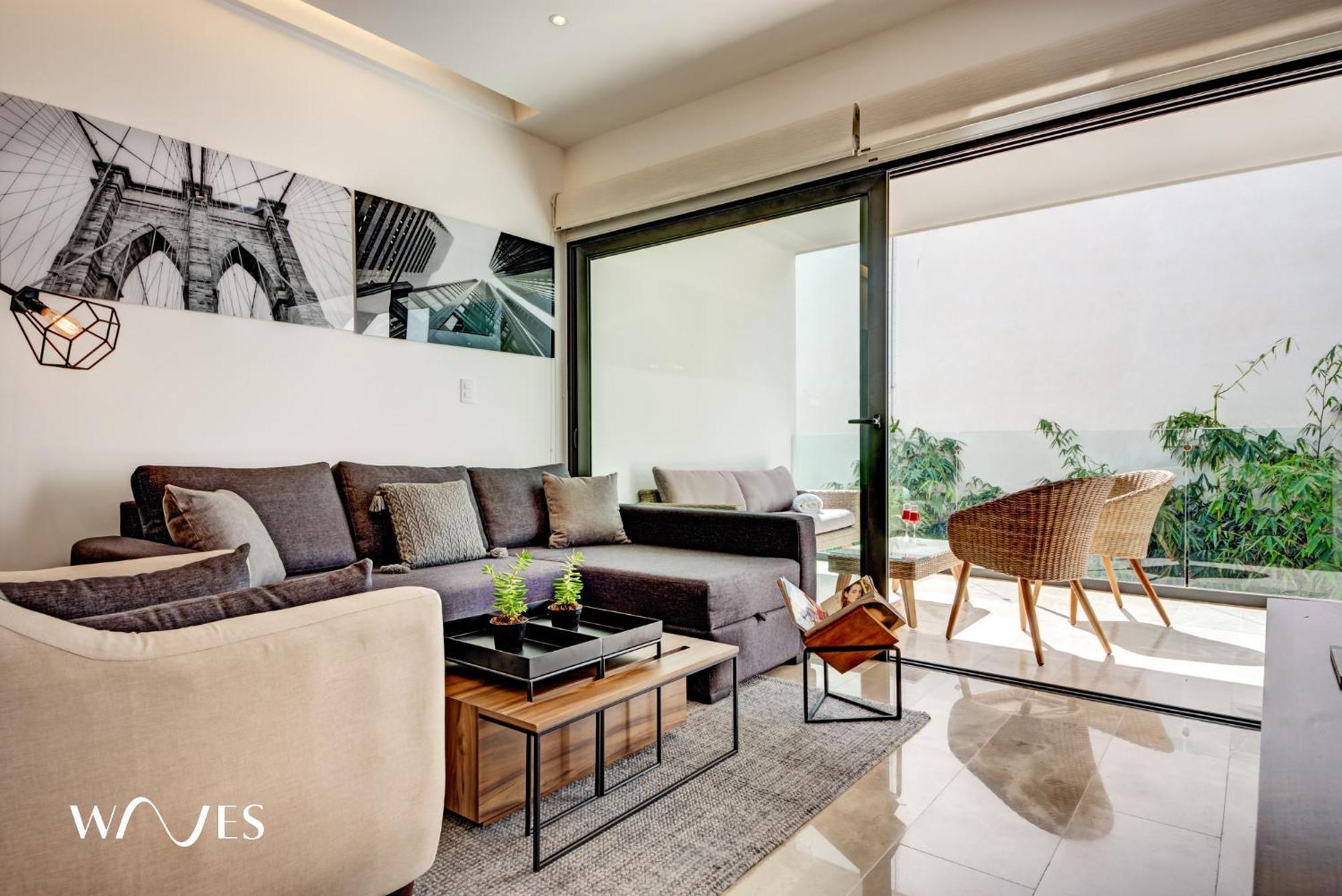 Apartamento 1 Br. With Private Jacuzzi And Rooftop Pool