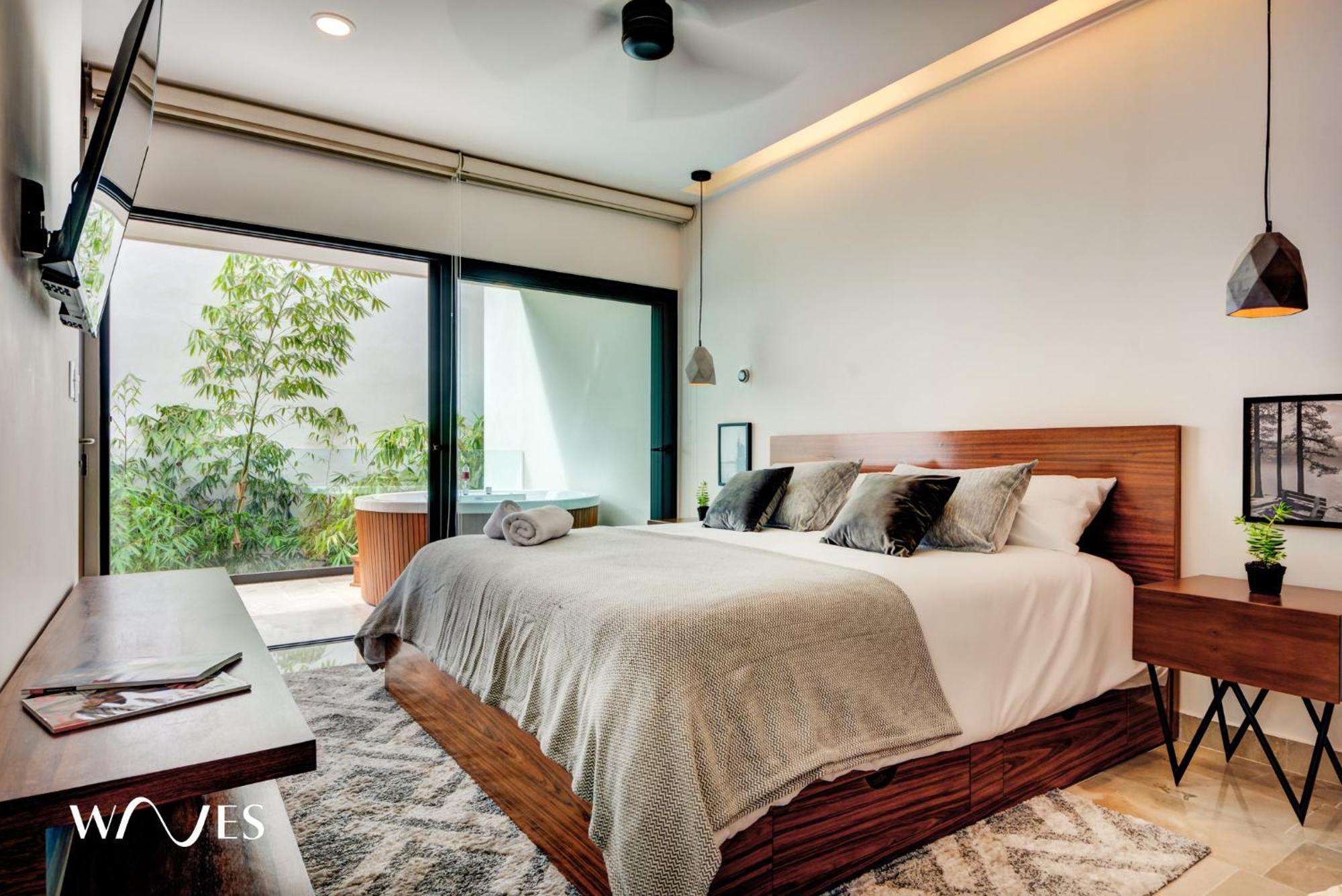 1 Br. With Private Jacuzzi And Rooftop Pool * Playa del Carmen