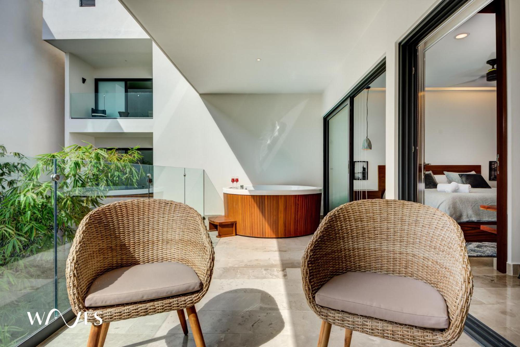 Apartamento 1 Br. With Private Jacuzzi And Rooftop Pool
