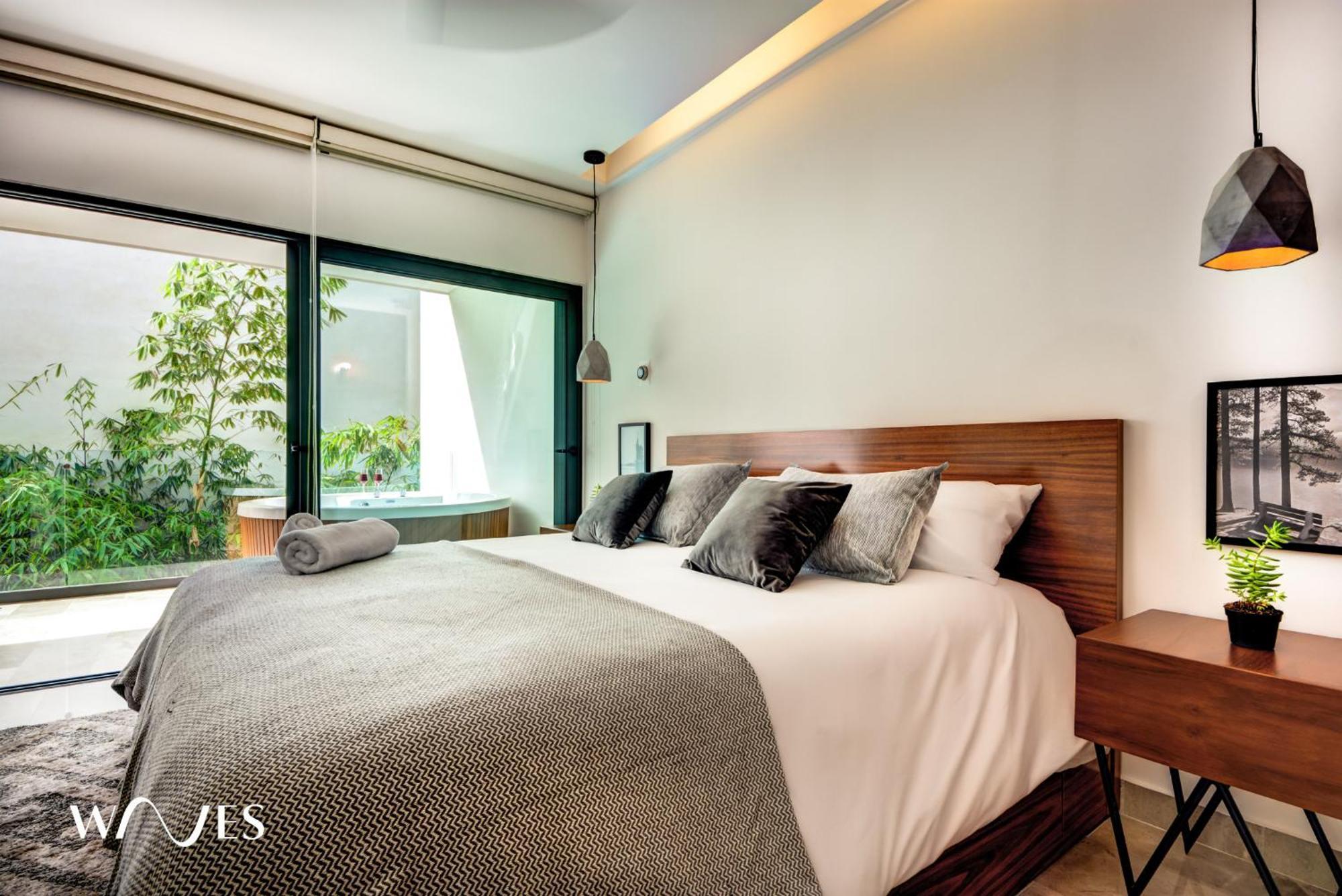 Apartamento 1 Br. With Private Jacuzzi And Rooftop Pool Playa del Carmen